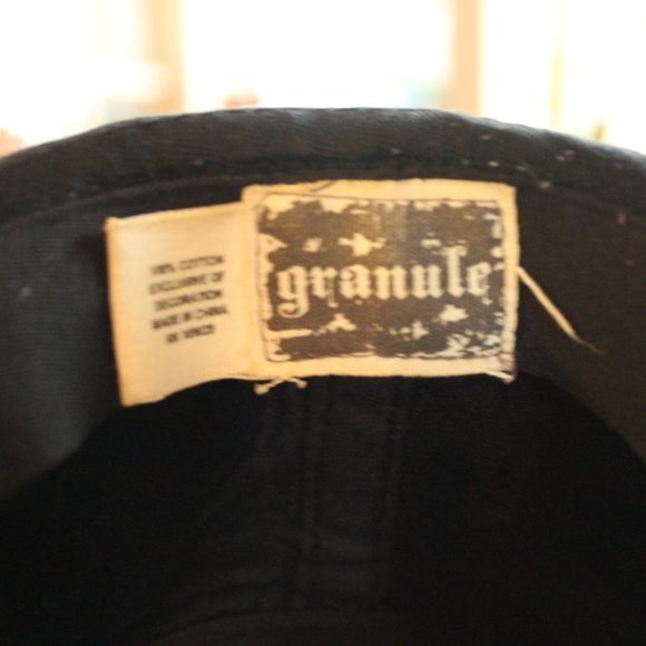 Granule Brand Black Unisex Brim Hat - Picture 7 of 7